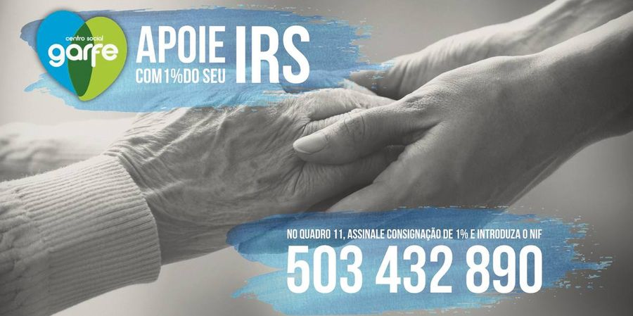 Apoie com 1% do seu IRS - NIF 503 432 890